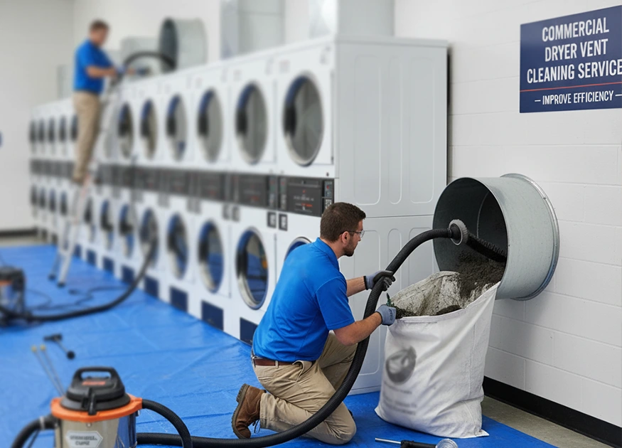 Commercial Dryer Vent Cleaning Services
